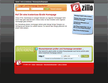 Tablet Screenshot of ezillo.com